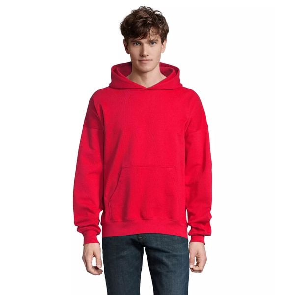 Bluza z kapturem Sol's Connor. Zielone bluzy SOL'S, s, bez wzorów, z bawełny, z kapturem. Za 204.60 zł.