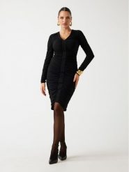 Marciano Guess Sukienka 178519 Czarny Classic Fit. Czarne sukienki Marciano Guess, na co dzień, z aplikacjami, bez kołnierzyka, bez ramiączek, proste. Za 989.99 zł.
