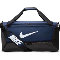 Torba sportowa Nike Brasilia treningowa na ramię z komorą na buty 60L. Niebieskie torby na ramię Nike, bez wzorów, sportowe, na ramię, bez dodatków. Za 176.00 zł.