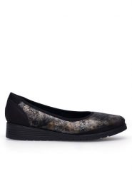 Go Soft Baleriny EST-TOMI-02 Czarny. Czarne baleriny GO SOFT, bez wzorów, ze skóry, bez obcasa. Za 143.99 zł.