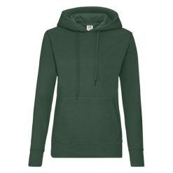 Bluza Damska Z Kapturem. Zielone bluzy FRUIT OF THE LOOM, xs, bez wzorów, z kapturem. Za 123.99 zł.