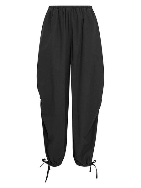 MOSS COPENHAGEN Spodnie w kolorze czarnym rozmiar: S/M. Czarne spodnie materiałowe Moss Copenhagen, na co dzień, m, bez wzorów, z materiału. Za 189.95 zł.