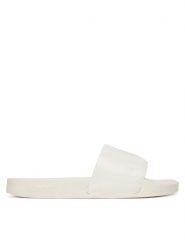 Tommy Jeans Klapki Flag Pool Slide Patent EN0EN02901 Biały. Białe klapki Tommy Jeans, bez wzorów, z jeansu, bez obcasa. Za 159.99 zł.