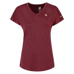 T-shirt Damski Sportowy. Fioletowe koszulki sportowe Dare 2b, bez wzorów, bez ramiączek, trekkingowe. Za 83.99 zł.