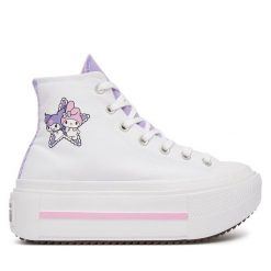 Trampki Converse. Białe trampki Converse, bez wzorów, bez zapięcia. Za 449.99 zł.