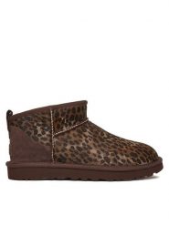 Ugg Śniegowce W Classic Ultra Mini 1158328 Brązowy. Brązowe trapery i śniegowce UGG, ze skóry. Za 809.99 zł.
