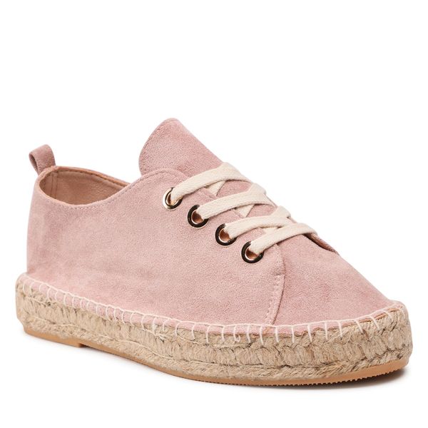 Espadryle Jenny Fairy. Czerwone espadryle Jenny Fairy, bez wzorów, bez obcasa, bez zapięcia. Za 119.99 zł.