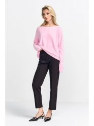 Rich & Royal Sweter w kolorze jasnoróżowym rozmiar: S. Różowe swetry Rich & Royal, s, bez wzorów, bez ramiączek. Za 208.99 zł.