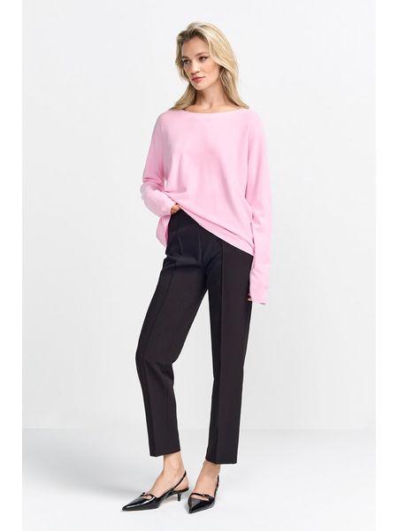 Rich & Royal Sweter w kolorze jasnoróżowym rozmiar: XL. Różowe swetry Rich & Royal, xl, bez wzorów, bez ramiączek. Za 239.99 zł.