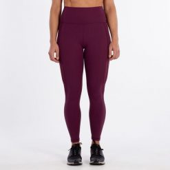 Legginsy Rox R-silky Mesh Purple. Fioletowe legginsy Roxy, bez wzorów, z meshu, z podwyższonym stanem. Za 235.99 zł.
