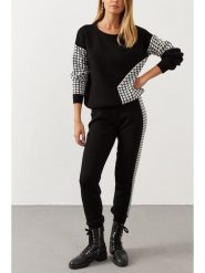 Milan Kiss Bluza w kolorze czarnym rozmiar: M. Czarne bluzy Milan Kiss, m, bez wzorów, bez kaptura. Za 173.99 zł.