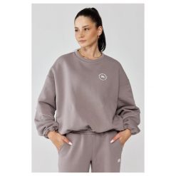 Damska bluza sportowa oversize Rough Radical Trip Classic. Brązowe bluzy ROUGH RADICAL, bez wzorów, bez kaptura. Za 167.92 zł.