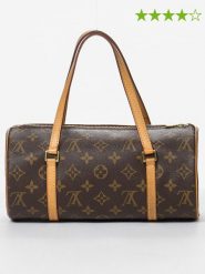 Louis Vuitton Torebka "Papillon 26" w kolorze brązowym - 26 x 13 x 12 cm rozmiar: onesize. Brązowe torebki klasyczne Louis Vuitton, bez wzorów, z materiału, bez dodatków. Za 3,601.99 zł.