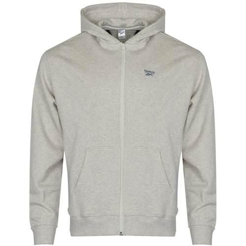 Bluza sportowa damska Reebok IC8093. Szare bluzy Reebok, xl, bez wzorów, z bawełny, z kapturem. Za 184.00 zł.