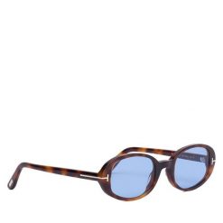 Okulary przeciwsłoneczne Tom Ford. Brązowe okulary przeciwsłoneczne Tom Ford, bez wzorów. Za 1,579.00 zł.