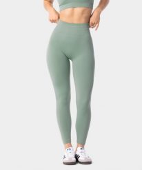 Legginsy bezszwowe damskie Simply Seamless Carpatree. Brązowe legginsy Carpatree, s, bez wzorów, z materiału, z podwyższonym stanem. Za 119.99 zł.