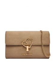 LOVE MOSCHINO Torebka JC4327PP0NKX0105 Beżowy. Brązowe torebki klasyczne Love Moschino, bez wzorów, ze skóry, bez dodatków. Za 619.99 zł.