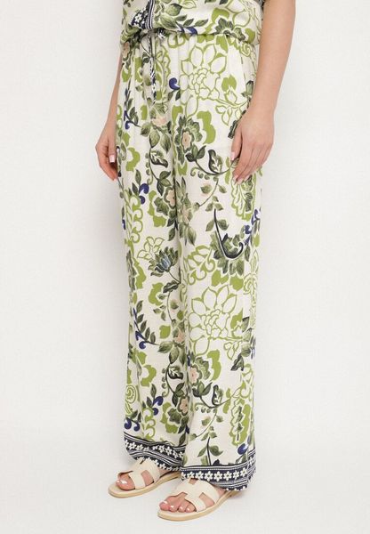 Zielone Wiskozowe Spodnie o Prostym Kroju ze Ściągaczem w Talii Lielle. Zielone spodnie materiałowe Born2be, na co dzień, l, bez wzorów, z jeansu. Za 89.99 zł.