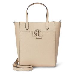 Torebka LAUREN RALPH LAUREN. Brązowe torebki klasyczne Lauren Ralph Lauren, bez wzorów, bez dodatków. Za 809.99 zł.