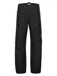 Mammut Spodnie narciarskie "Mountain Pro GTX 3L" w kolorze czarnym rozmiar: 36. Czarne spodnie dresowe Mammut, l, bez wzorów. Za 1,704.95 zł.