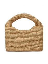 Manebi Torebka V 8.8 DH Beżowy. Brązowe torebki klasyczne Manebi, bez wzorów, z tworzywa sztucznego, bez dodatków. Za 719.99 zł.