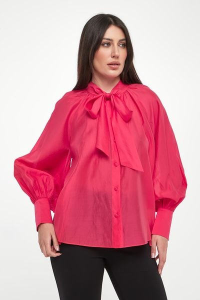 Koszula damska z kokardą TWINSET ACTITUDE. Koszule Twinset Milano, s, bez wzorów, bez kołnierzyka, bez ramiączek. Za 629.00 zł.