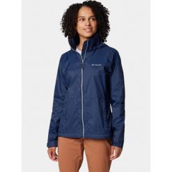 Wiatrówka damska Columbia Switchback IV. Niebieskie kurtki sportowe Columbia, m, bez wzorów, z softshellu, bez kaptura, trekkingowe. Za 379.00 zł.