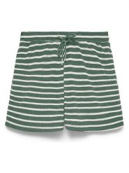 Vero Moda Szorty w kolorze zielono-białym rozmiar: S. Zielone szorty Vero Moda, bez wzorów, z podwyższonym stanem. Za 84.99 zł.