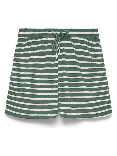 Vero Moda Szorty w kolorze zielono-białym rozmiar: S. Zielone szorty Vero Moda, bez wzorów, z podwyższonym stanem. Za 129.95 zł.