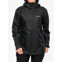 Kurtka przeciwdeszczowa damska Columbia Inner Limits III Jacket. Czarne kurtki sportowe Columbia, bez wzorów, bez kaptura, trekkingowe. Za 359.00 zł.