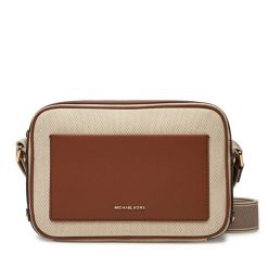 Torebka MICHAEL Michael Kors. Brązowe listonoszki MICHAEL Michael Kors, bez wzorów, bez dodatków. Za 589.99 zł.
