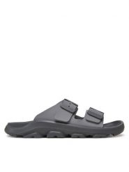 Birkenstock Klapki Mogami Terra Stealth 2-Strap Whale 1029595 Szary. Szare klapki Birkenstock, bez wzorów, ze skóry, bez obcasa. Za 309.99 zł.