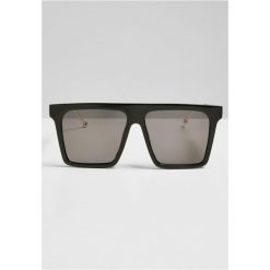 Okulary przeciwsłoneczne Urban Classics Iowa. Czarne okulary przeciwsłoneczne Urban Classics, bez wzorów, eleganckie. Za 109.50 zł.