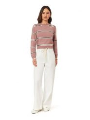 Scotch & Soda Sweter w kolorze szaroróżowo-kremowym rozmiar: S. Różowe swetry Scotch & Soda, s, bez wzorów, ze splotem, bez ramiączek. Za 149.31 zł.