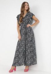 Czarna Sukienka Eviore. Czarne sukienki Born2be, na co dzień, s, bez wzorów, z materiału, bez kołnierzyka, bez ramiączek, maxi, rozkloszowane. Za 29.99 zł.