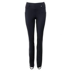 Legginsy jeździeckie z pełnym silikonem dla kobiet BR Equitation Maeva. Niebieskie legginsy BR, s, bez wzorów, z elastanu. Za 425.50 zł.