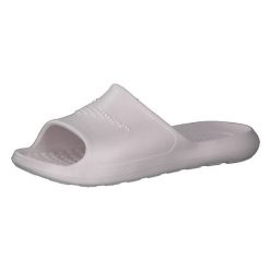 Klapki damskie Nike Victori One. Czerwone klapki Nike, bez wzorów, z materiału, bez obcasa. Za 229.99 zł.