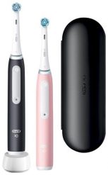 Szczoteczka magnetyczna Oral-B iO 3 Duo Matt Black/Blush Pink czarny/różowy. Szczoteczki elektryczne ORAL-B. Za 549.00 zł.