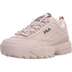 Buty sportowe damskie Fila DISRUPTOR LOW WMN. Brązowe obuwie sportowe Fila, z materiału, bez zapięcia, trekkingowe. W wyprzedaży za 208.00 zł.