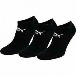 Skarpetki stopki dla dorosłych Puma sneaker. Czarne skarpety Puma, bez wzorów. Za 30.00 zł.