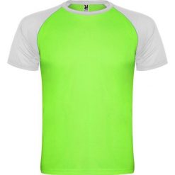 Koszulka Sportowa Z Krótkim Rękawem Unisex Dla Dorosłych Indianapolis. Białe koszulki sportowe ROLY, bez wzorów, bez ramiączek, trekkingowe. Za 36.99 zł.