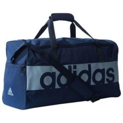Torba Adidas Linear Performance Teambag 58x22x30 cm - granatowa. Niebieskie torby na ramię 2117 OF SWEDEN, bez wzorów, z materiału, sportowe, na ramię, bez dodatków. Za 231.99 zł.