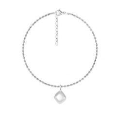 Bransoletka Łańcuch No.12 z zawieszką Snake, posrebrzana. Żółte bransoletki Lilou, posrebrzane. Za 188.00 zł.