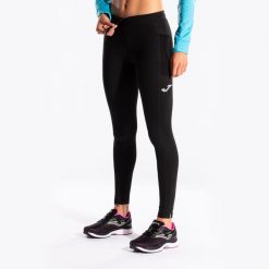 Legginsy do biegania Joma Elite X. Czarne legginsy sportowe Joma, l, bez wzorów, do biegania. W wyprzedaży za 227.95 zł.