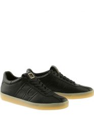 Högl Skórzane sneakersy w kolorze czarnym rozmiar: 39. Czarne trampki Högl, bez wzorów, bez zapięcia. Za 407.53 zł.