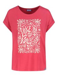 Eight2Nine Koszulka w kolorze czerwonym rozmiar: S. Czerwone bluzki Eight2Nine, s, bez wzorów, bez kołnierzyka, bez ramiączek. Za 48.45 zł.