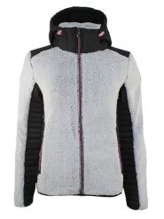 Degré Celsius Kurtka hybrydowa "Amaretto" w kolorze czarno-szarym rozmiar: M. Szare kurtki sportowe Degré Celsius, m, bez wzorów, bez kaptura, outdoorowe. Za 173.99 zł.