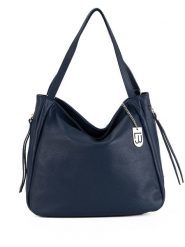 Lucca Baldi Skórzana torebka "Fiesole" w kolorze granatowym - 34 x 29 x 15 cm rozmiar: onesize. Niebieskie torby na ramię Lucca Baldi, bez wzorów, z materiału, na ramię, bez dodatków. Za 377.45 zł.