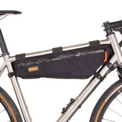 Torba rowerowa Frame Bag Rozmiar L RESTRAP. Czarne torby na ramię RESTRAP, bez wzorów, z gumy, bez dodatków. Za 567.95 zł.