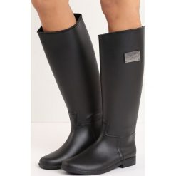 Czarne Kalosze Extrinsic. Czarne kalosze Born2be, bez wzorów. Za 49.99 zł.
